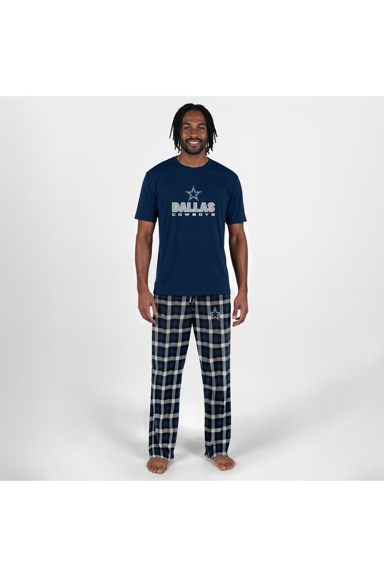 Men's Concepts Sport  Navy Dallas Cowboys Big & Tall Highland Sleep Set, Main, color, Navy