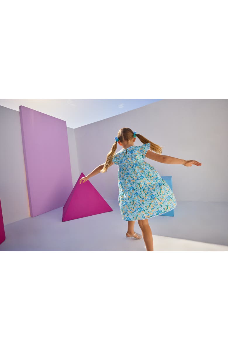 BISBY Kids' Positano Dress, Alternate, color, Frangipani Blue