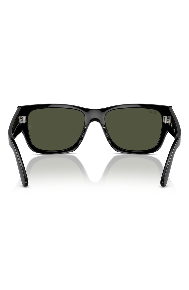 Ray-Ban Carlos 56mm Rectangular Sunglasses, Alternate, color, 