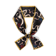 Lost Pattern "Dream Hunter" Silk Skinny Scarf