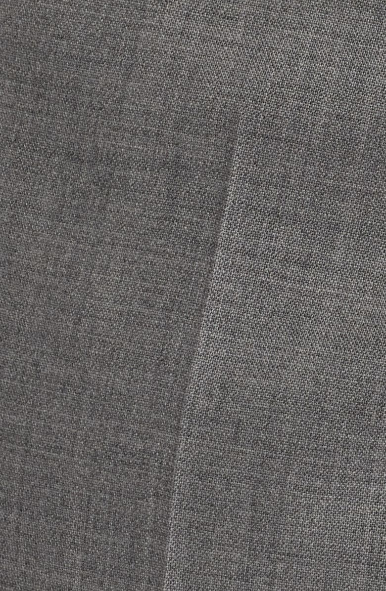 AllSaints Ross Solid Slim Fit Taper Leg Wool Pants, Alternate, color, Mid Grey