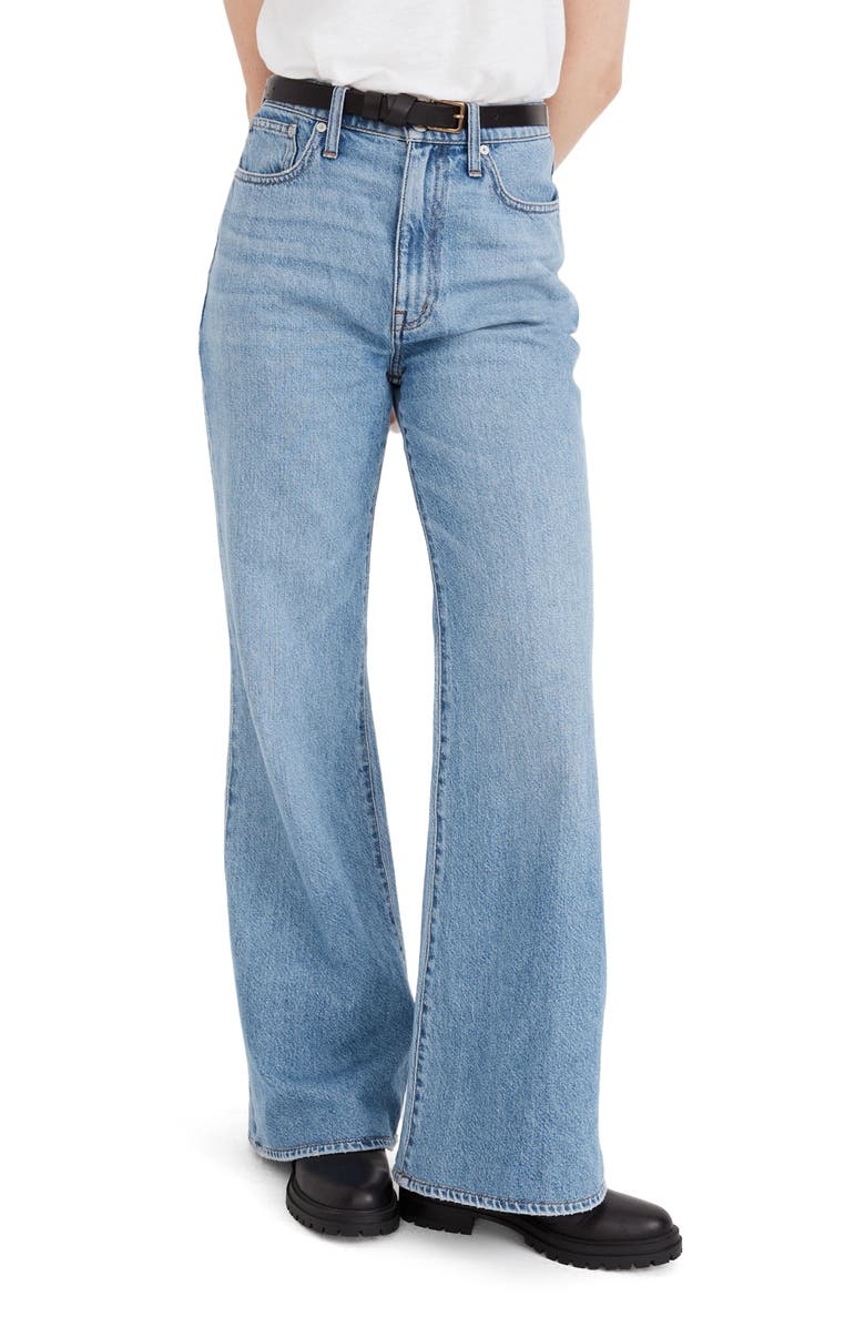 Madewell Baggy Flare Jeans, Main, color,