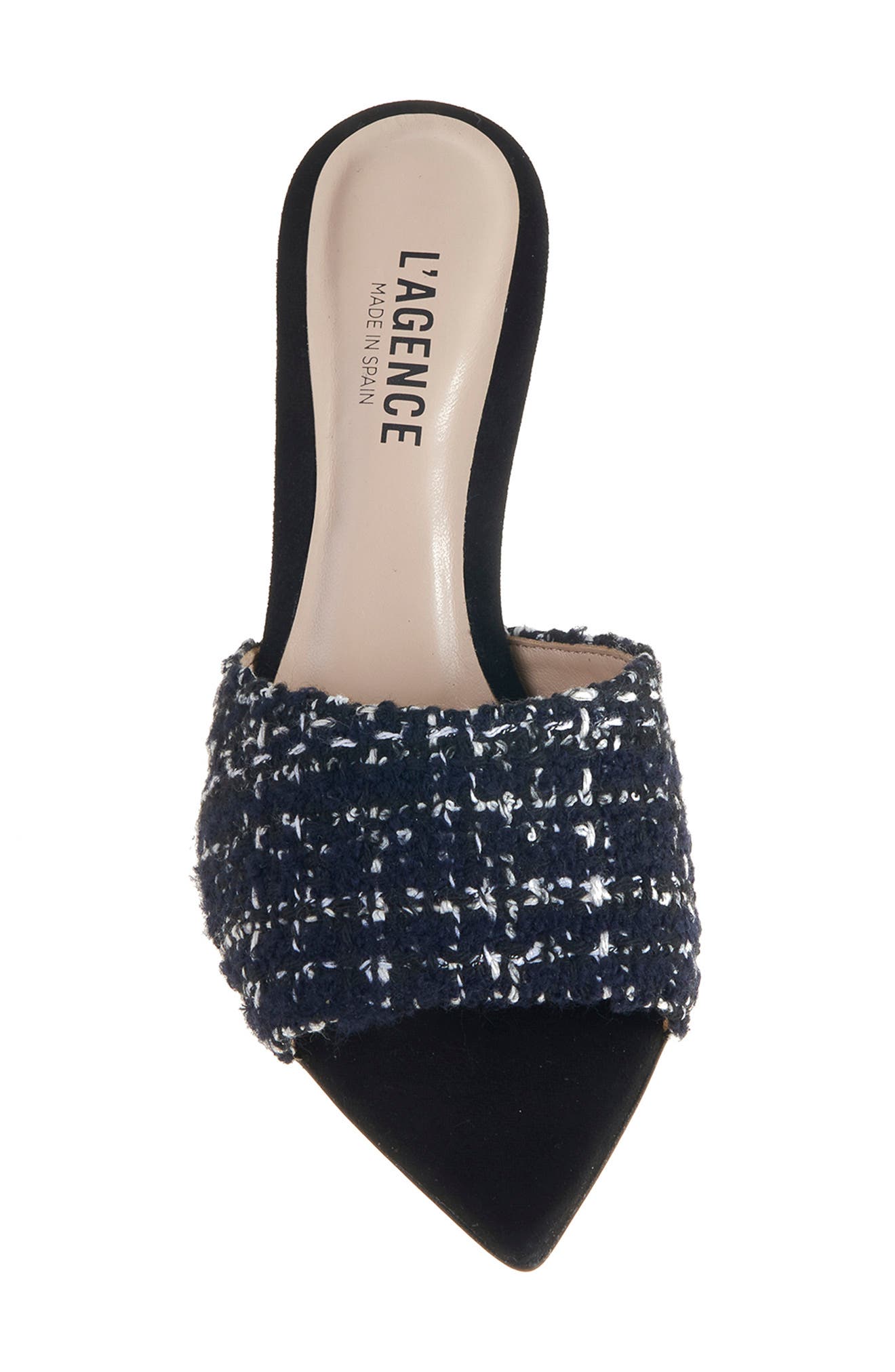 L'AGENCE Open Toe Sandal, Alternate, color, 