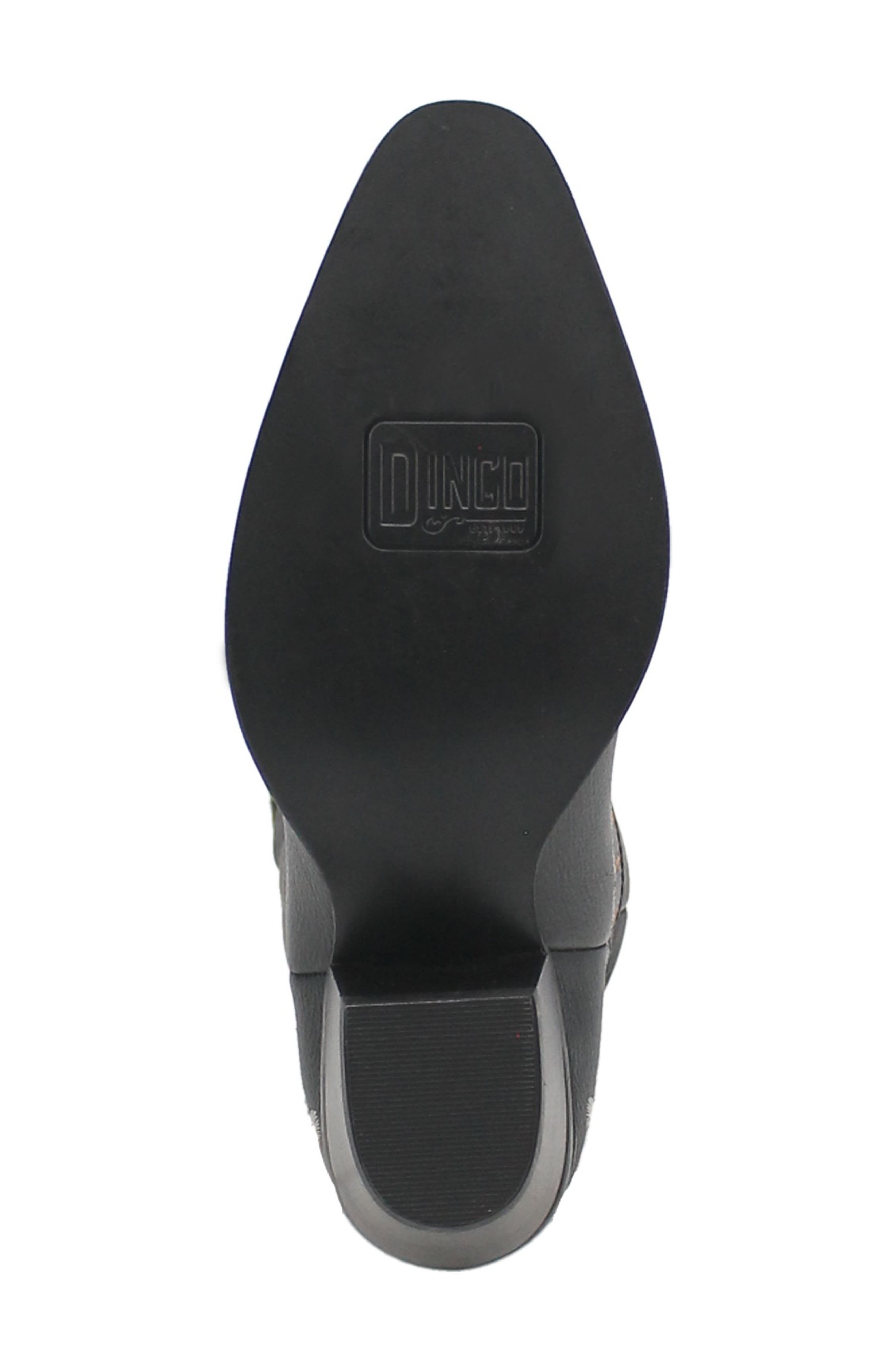 Dingo Full Bloom Western Boot, Alternate, color, Black