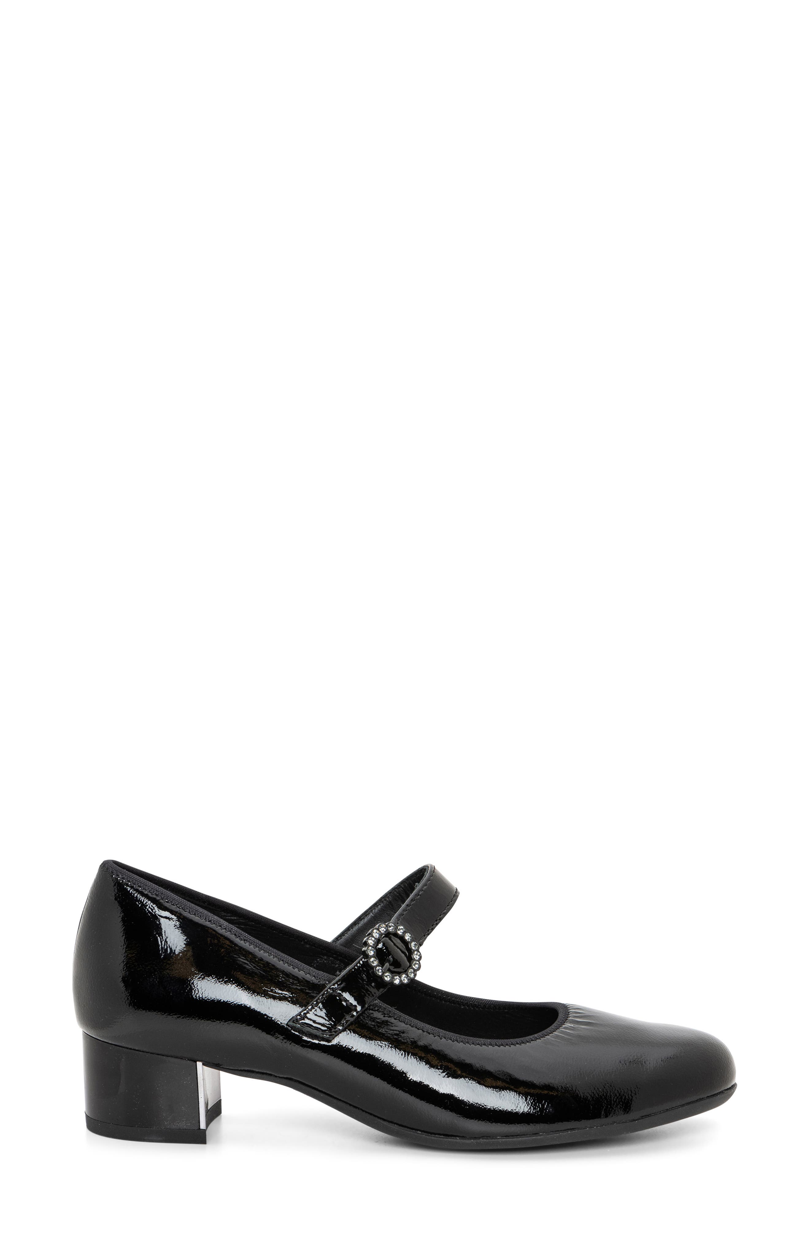 ara Novelle Mary Jane Pump, Alternate, color, Black