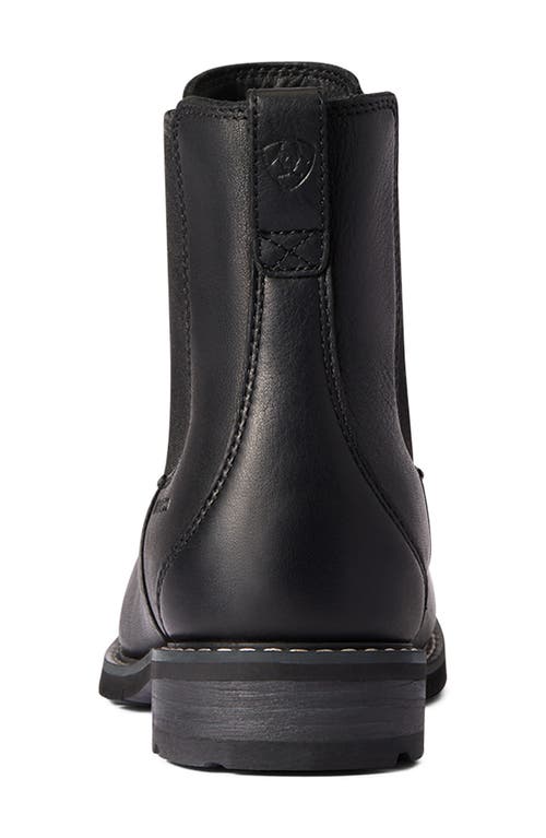 Ariat Wexford Waterproof Chelsea Boot In Black