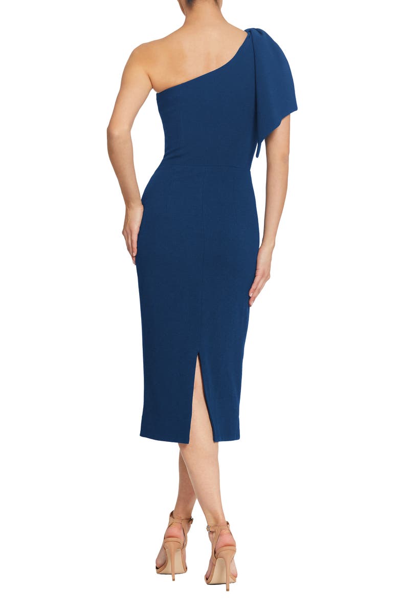 Tiffany One-Shoulder Midi Dress, Alternate, color, PACIFIC