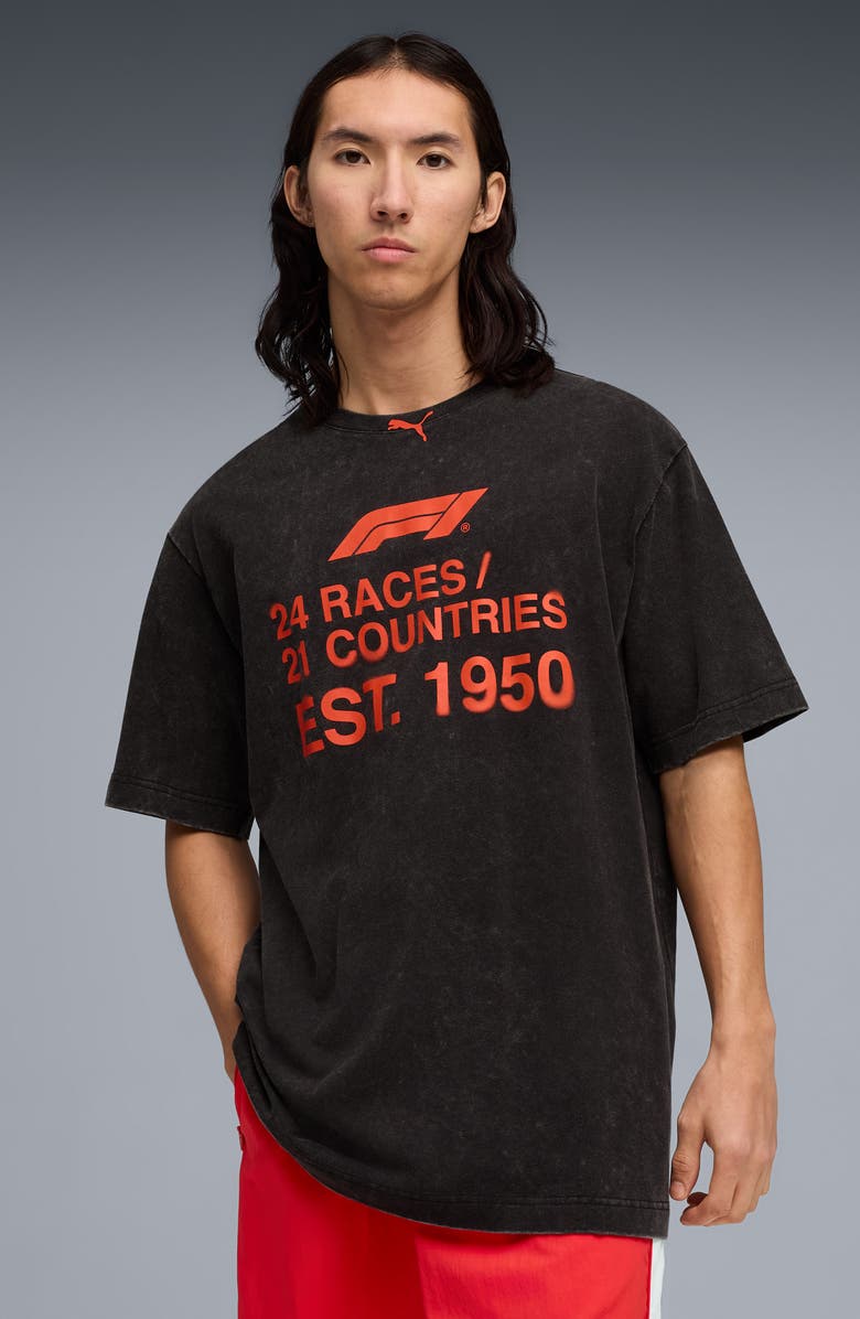 PUMA Formula 1<sup>®</sup> Race No Graphic T-Shirt, Alternate, color, Puma Black