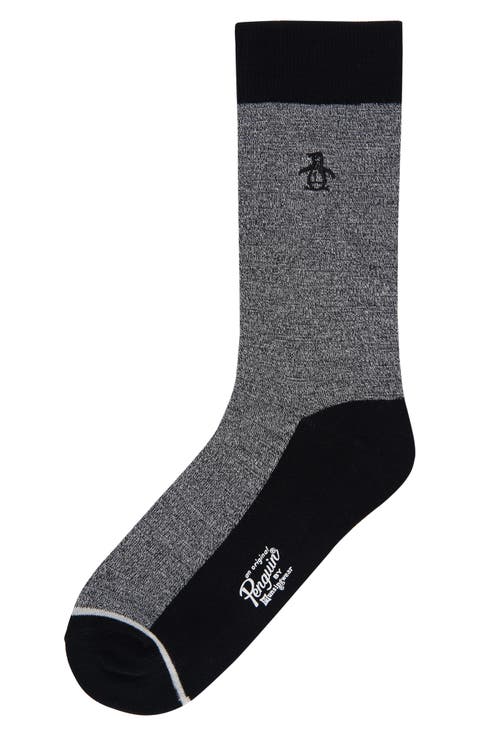 Coloblock Marl Crew Socks