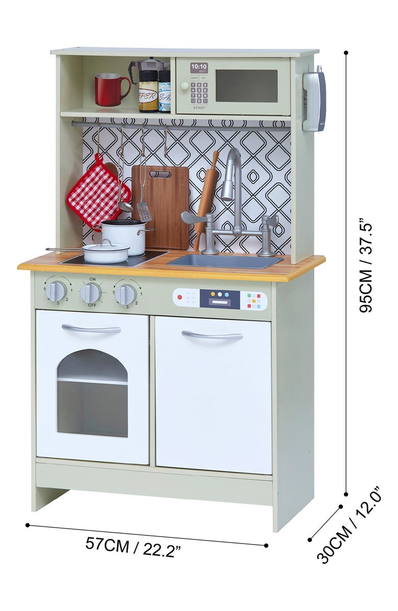 Teamson Kids Little Chef Boston Kitchen Playset, Alternate, color, 