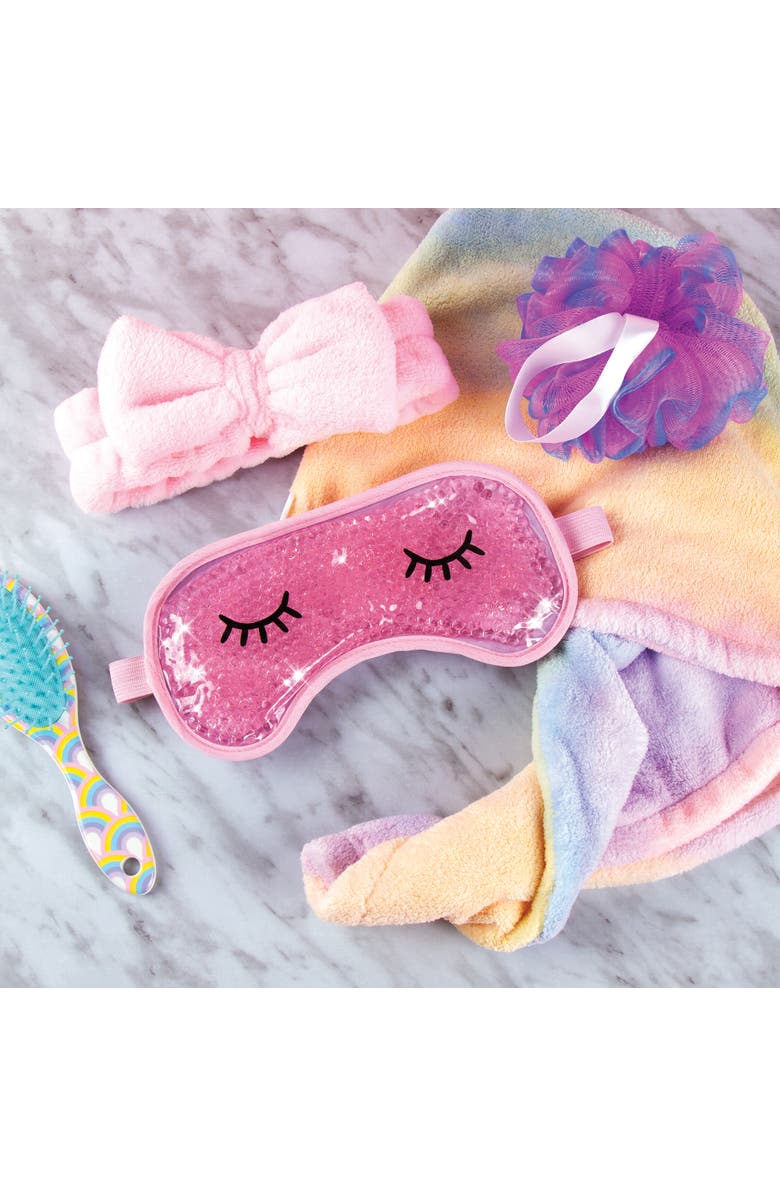 Three Cheers For Girls 3C4G Rainbow Shower Set 5 Piece Set, Make It Real,Ages 6+, Alternate, color, Multicolored