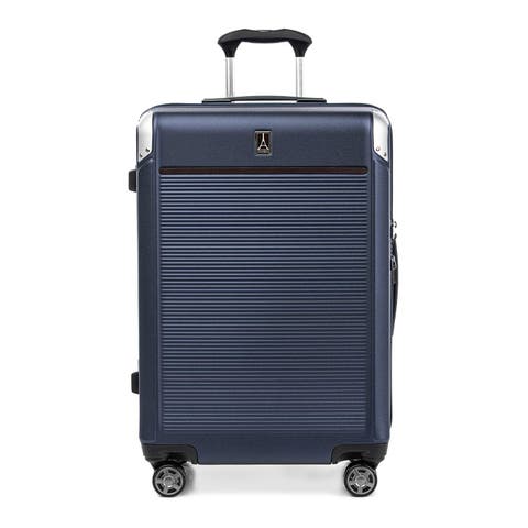 Platinum Elite Hardside Expandable Checked- Medium 25-Inch Spinner