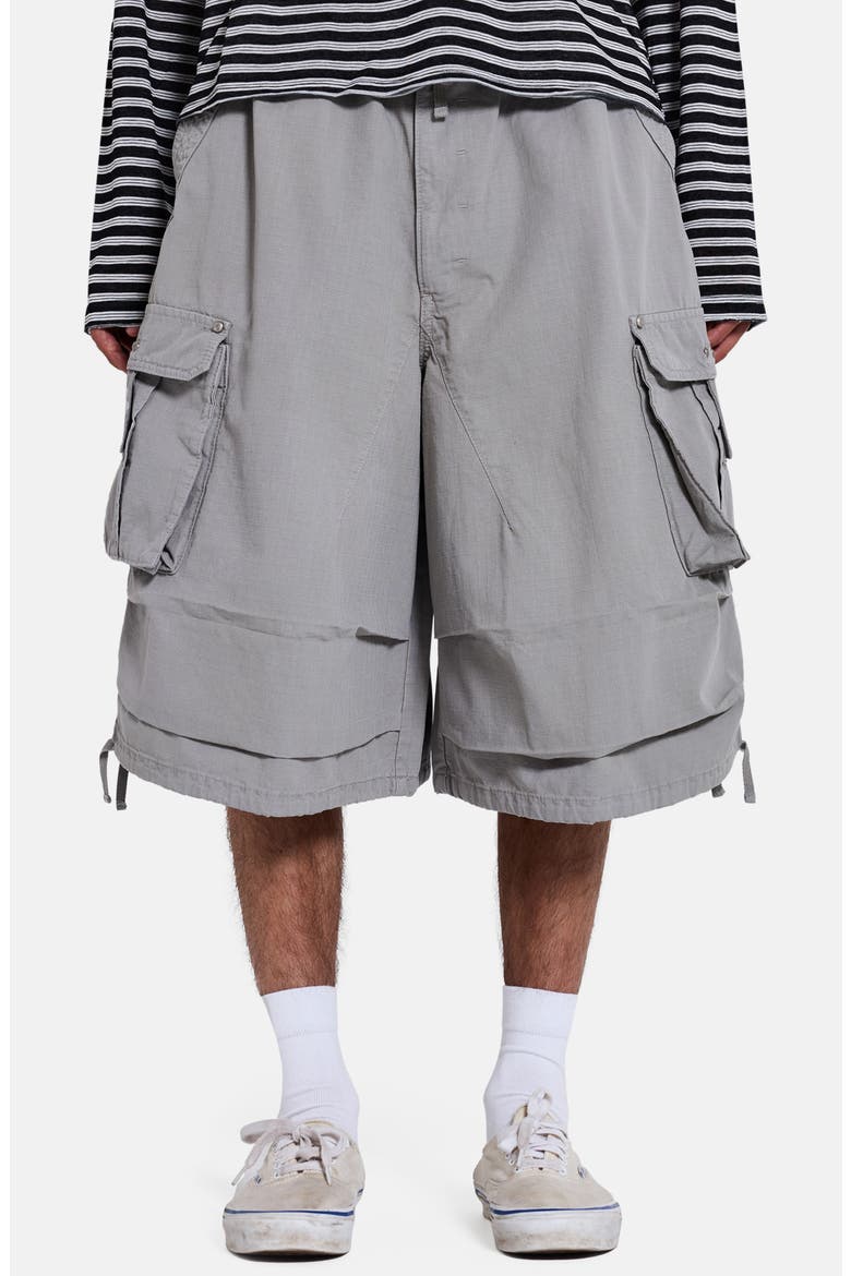 Ripstop Cargo Shorts, Main, color, GREY
