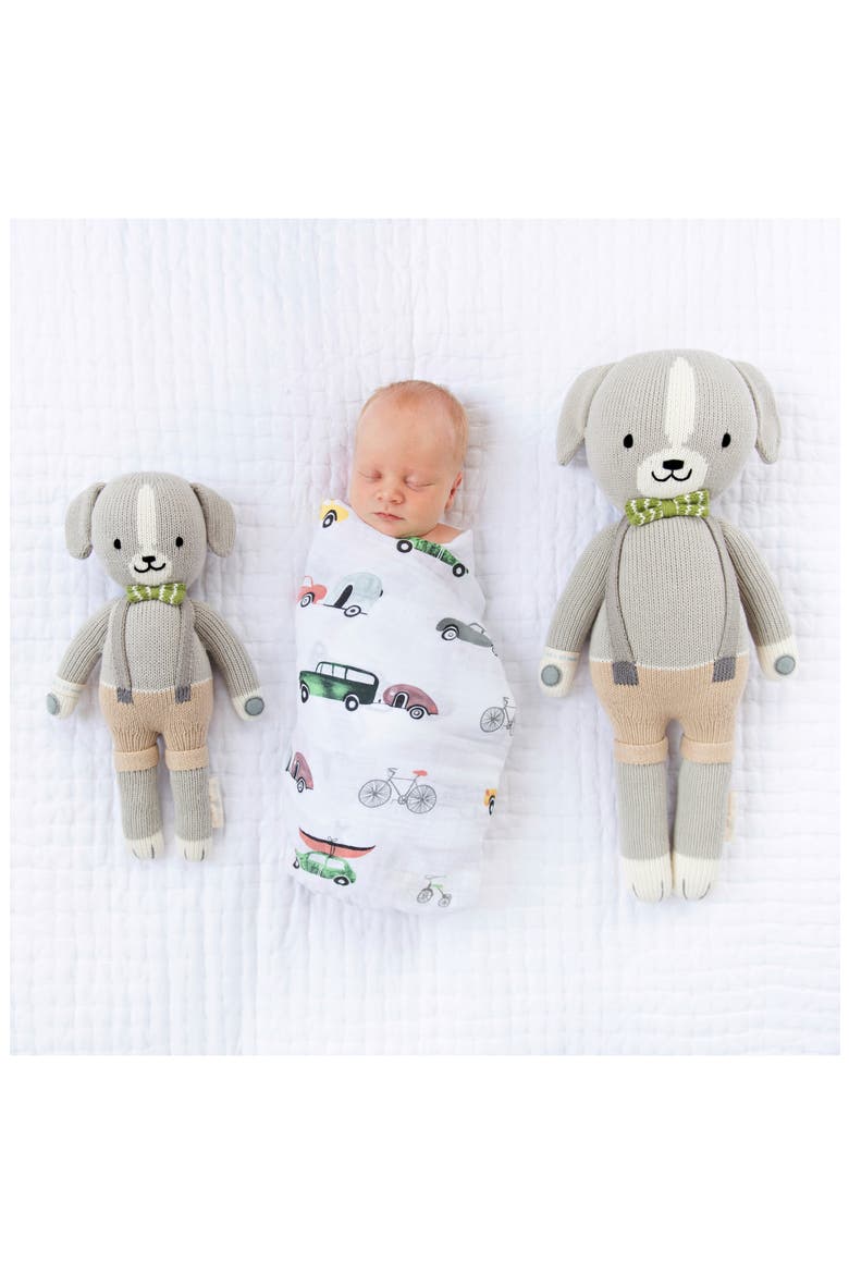 cuddle + kind Noah the Dog Stuffed Animal, Alternate, color, GREY
