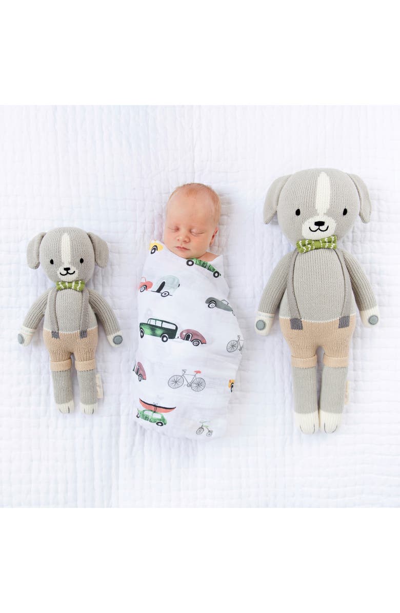 cuddle+kind cuddle + kind Noah the Dog Stuffed Animal, Alternate, color, Grey