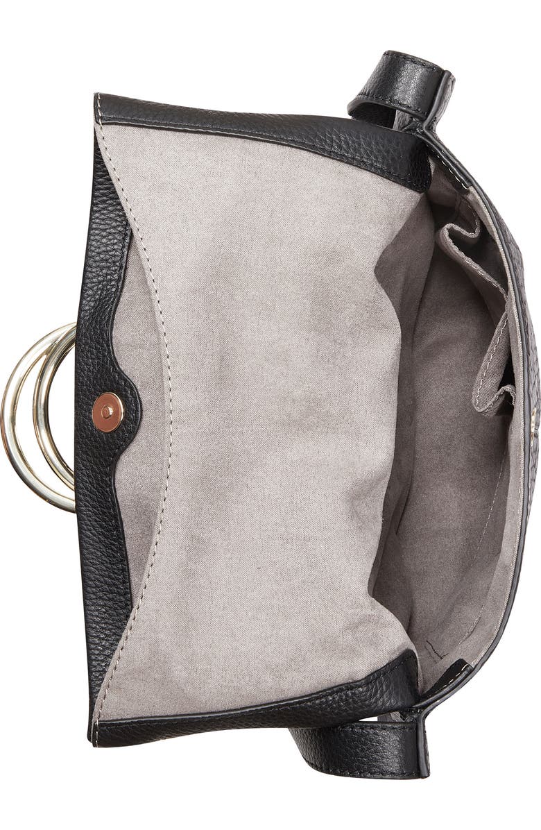 Vince Camuto Livy Large Leather Crossbody Bag, Alternate, color,