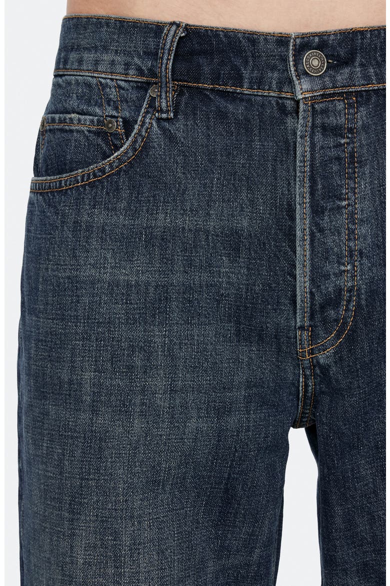 Straight Leg Jeans, Alternate, color, DARK INDIGO