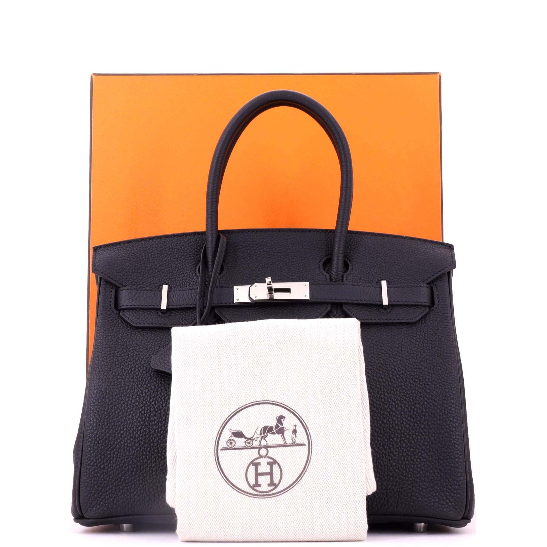 Birkin Handbag Black Togo with Palladium Hardware 30, Alternate, color, Black