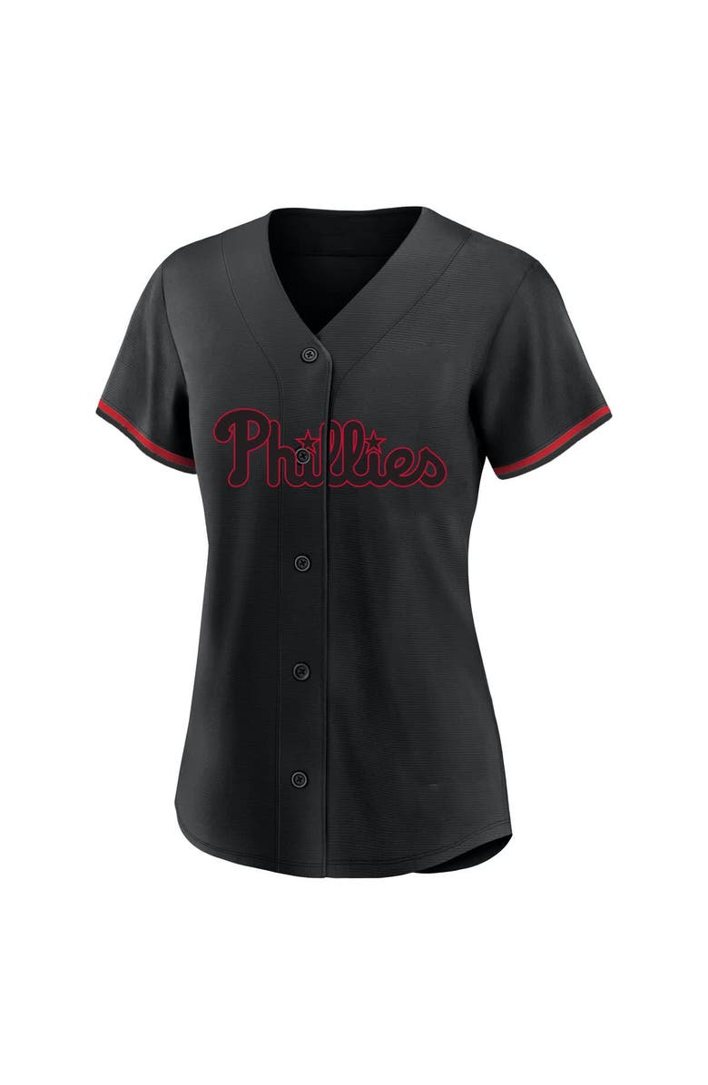 PROFILE Women's Profile Bryce Harper Black Philadelphia Phillies Plus Size Player Name & Number Fashion Jersey, Alternate, color, Black