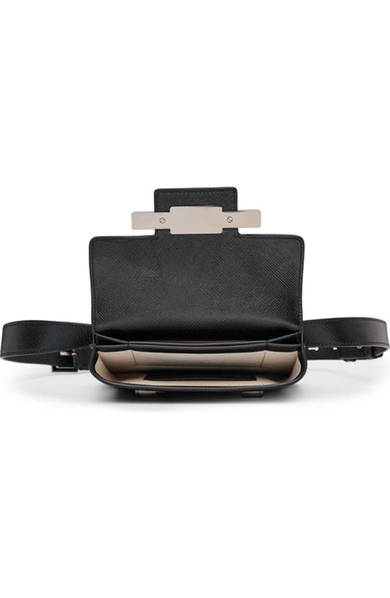 Tiannia Barnes Diamond Belt Bag, Alternate, color, Black