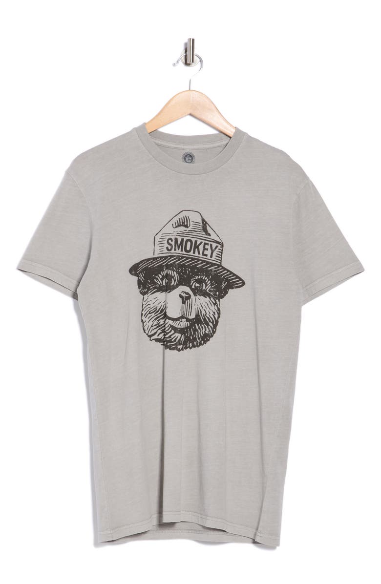 American Needle New Smokey Graphic T-Shirt, Alternate, color, Silver Pigment