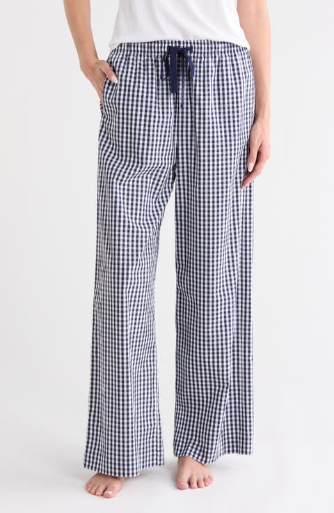 Cotton Poplin Pajama Pants