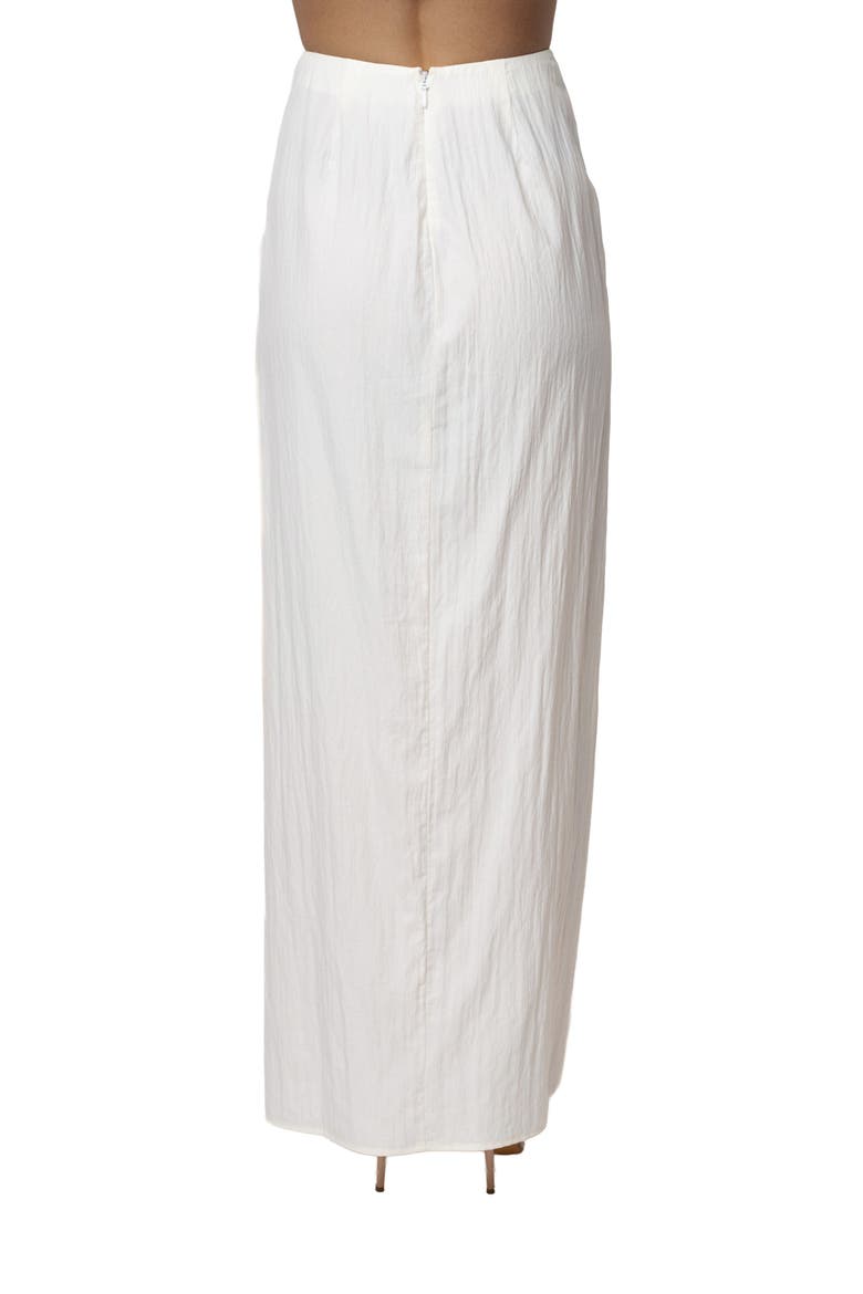 Flowing Elegance Maxi Skirt, Alternate, color, Ivory
