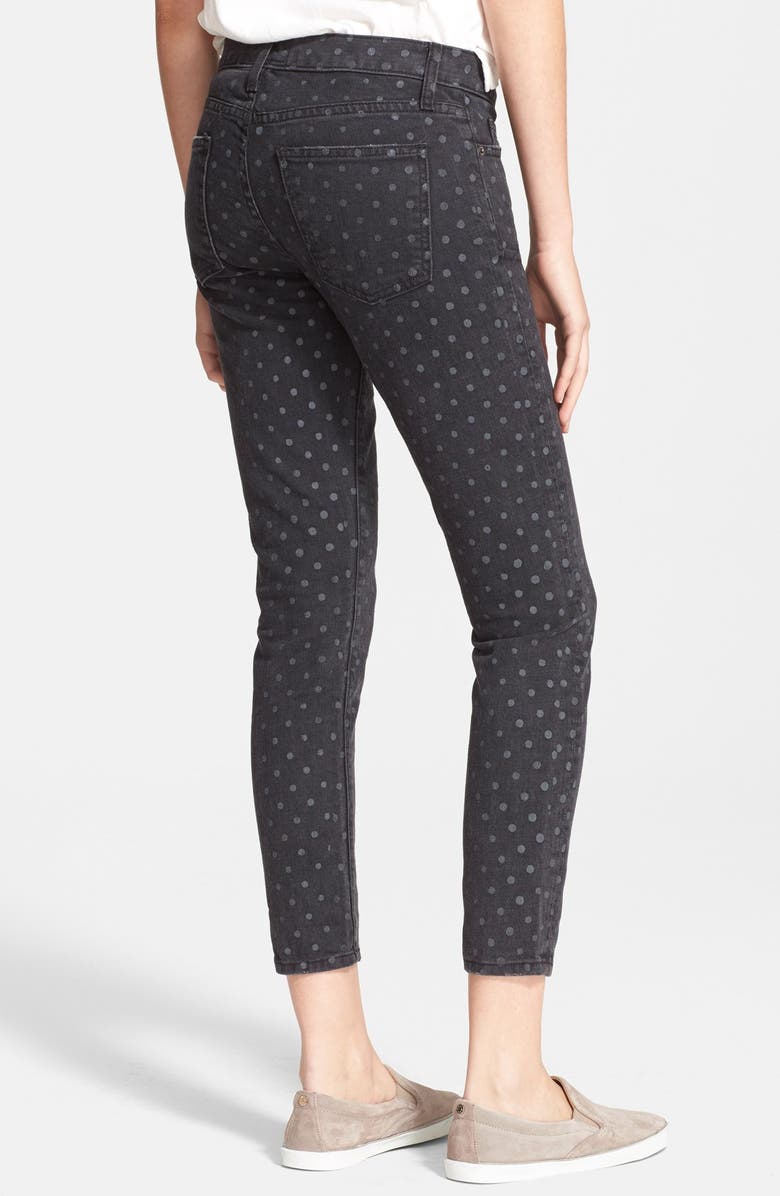 Current/Elliott 'The Stiletto' Destroyed Skinny Jeans, Alternate, color, 