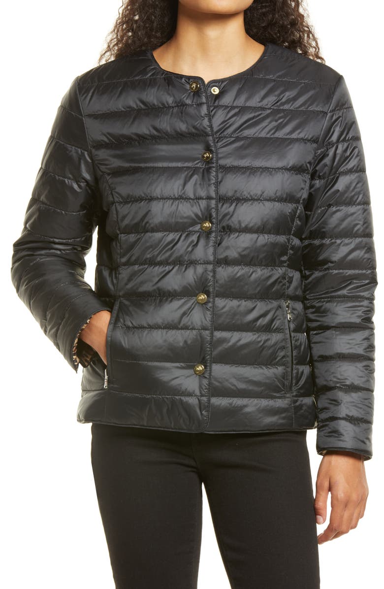 Tommy Bahama Reversible Snap Puffer Jacket, Alternate, color, 