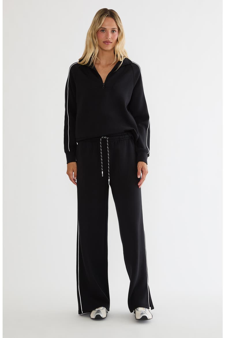 Rumi Wide Leg Pants, Alternate, color, NOIR FROST