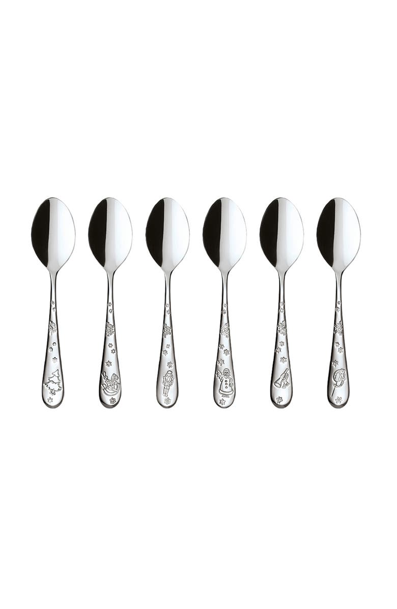 Villeroy & Boch Toy's Delight Flatware Coffee Spoons  Set of 6, Main, color, Stainless Steel