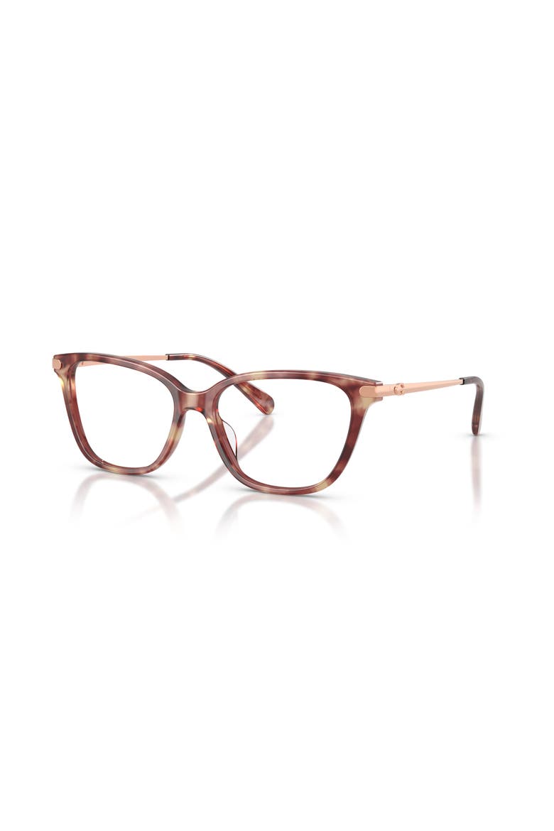 54mm Square optical glasses, Main, color, Violet