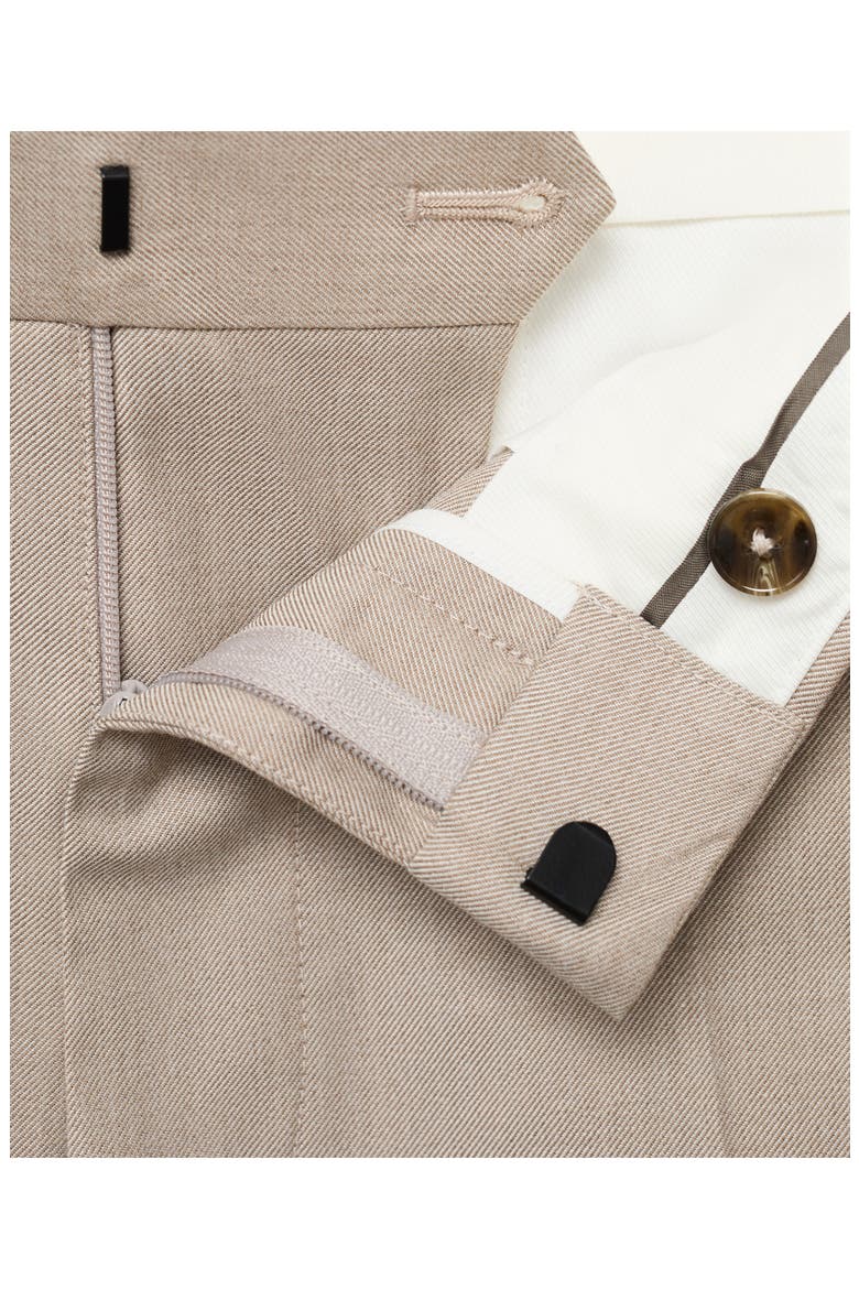 Paris Slim Fit Suit Pants, Alternate, color, SAND