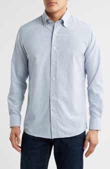Peter Millar Crown Crafted Rollins Performance Poplin Sport Shirt
