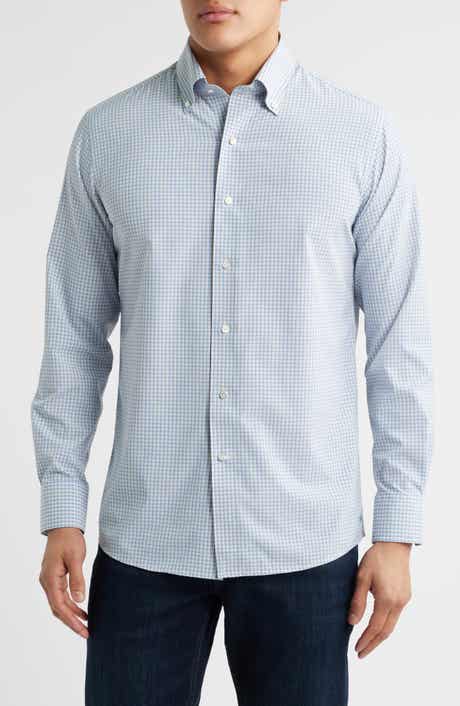 Peter Millar Crown Crafted Rollins Performance Poplin Sport Shirt