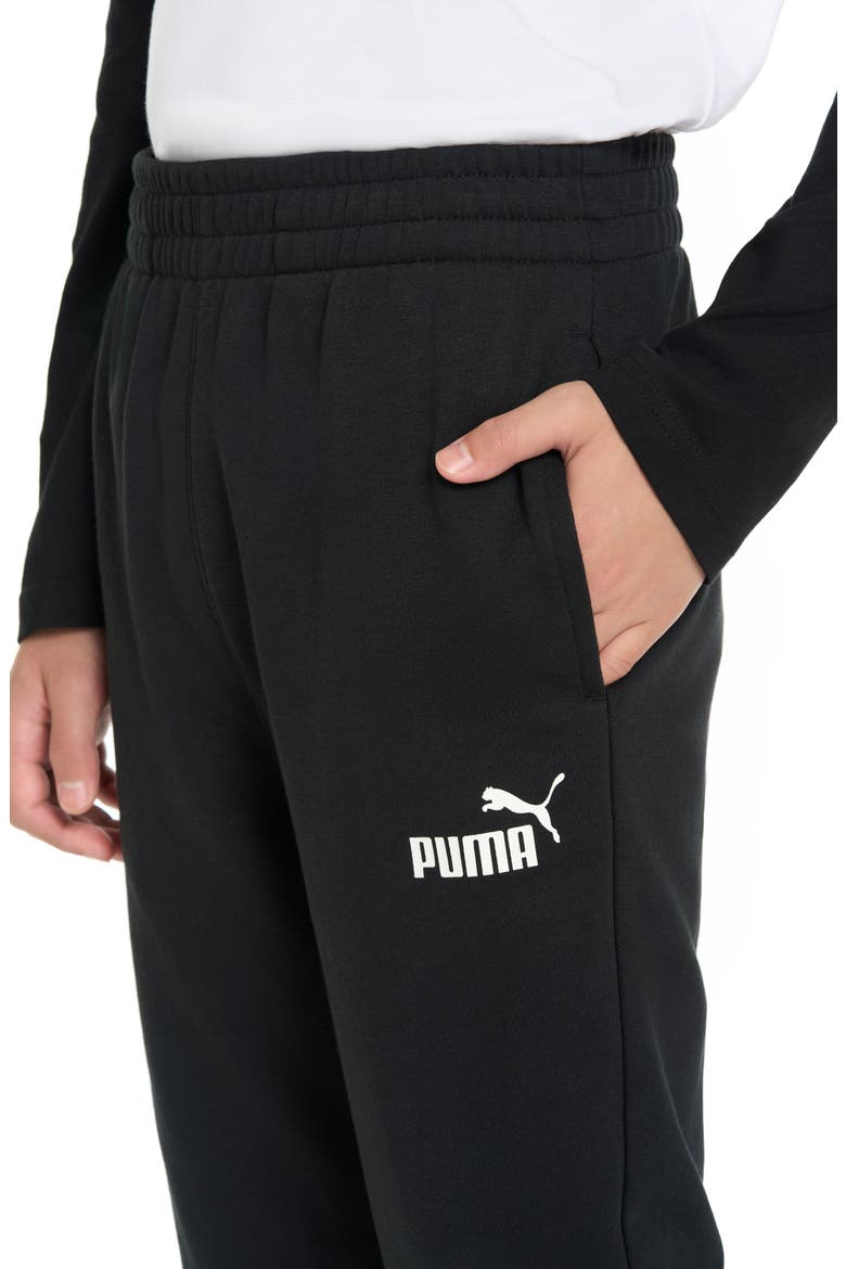 Kids' Core Pack Cotton Blend French Terry Joggers, Alternate, color, PUMA BLACK