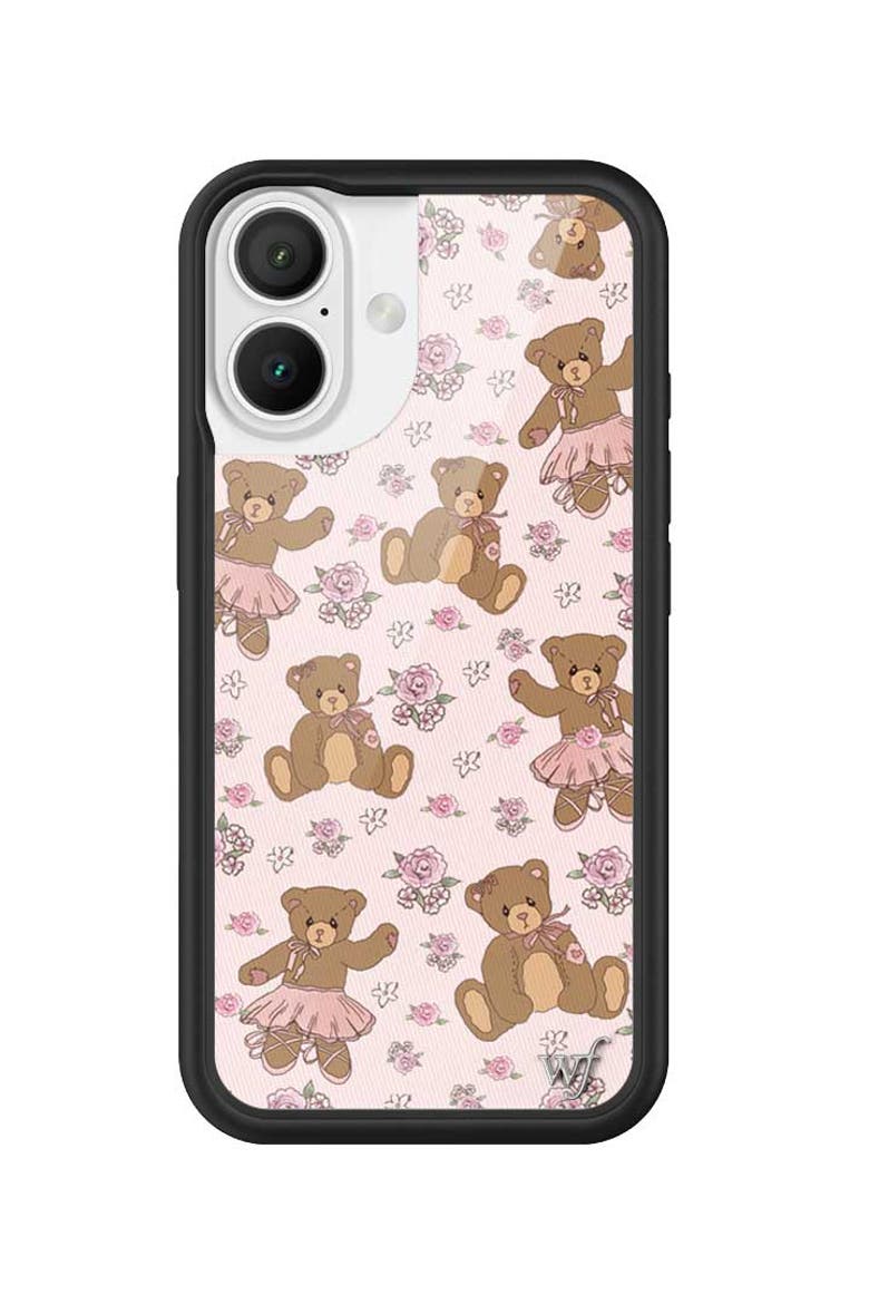 Bear-y Ballet iPhone Case, Alternate, color, Pink