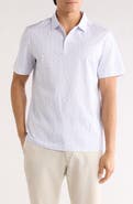 Bugatchi Victor OoohCotton® Mosaic Print Polo