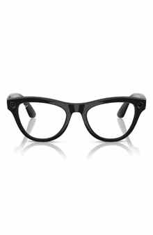 Meta Skyler 52mm Cat Eye Polarized Transitions® AI Glasses
