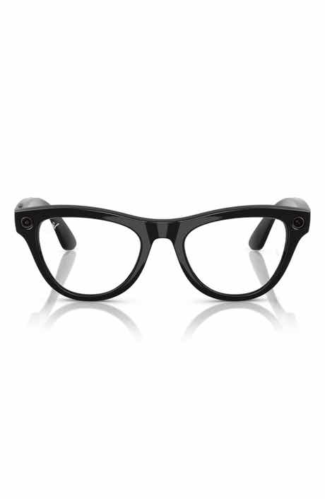 Meta Skyler 52mm Cat Eye Polarized Transitions® AI Glasses