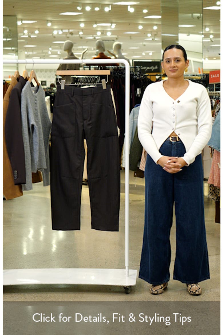 Shon Wool Ankle Pants video