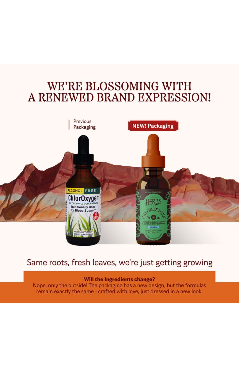 Trace Minerals ChlorOxygen Chlorophyll Concentrate - Highly-Concentrated Energy Support - Aids Healthy Blood Circulation - Natural Vitality Support - Alcohol-Free - 2 fl oz, Alternate, color, 