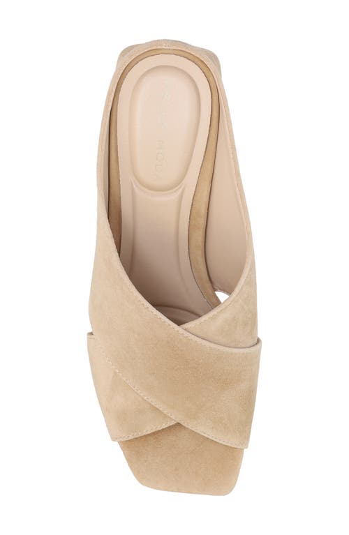 Pelle Moda Nieve Slide Sandal In Brown