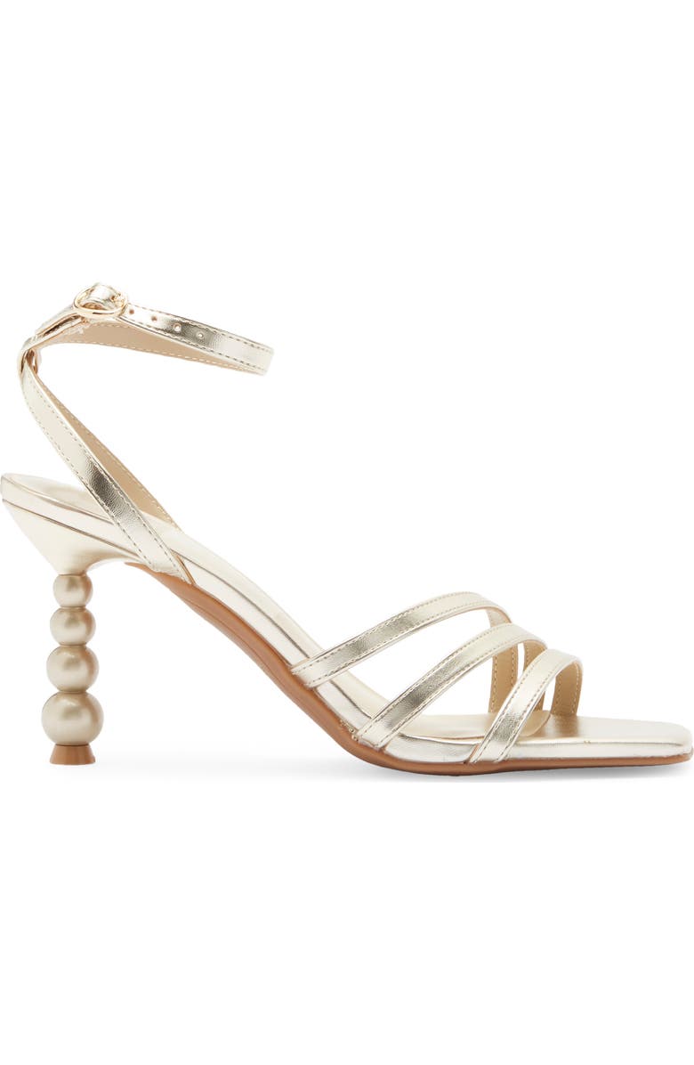 Dolce Vita Hanley Faux Shearling Bootie, Alternate, color, Platinum Metallic Stella