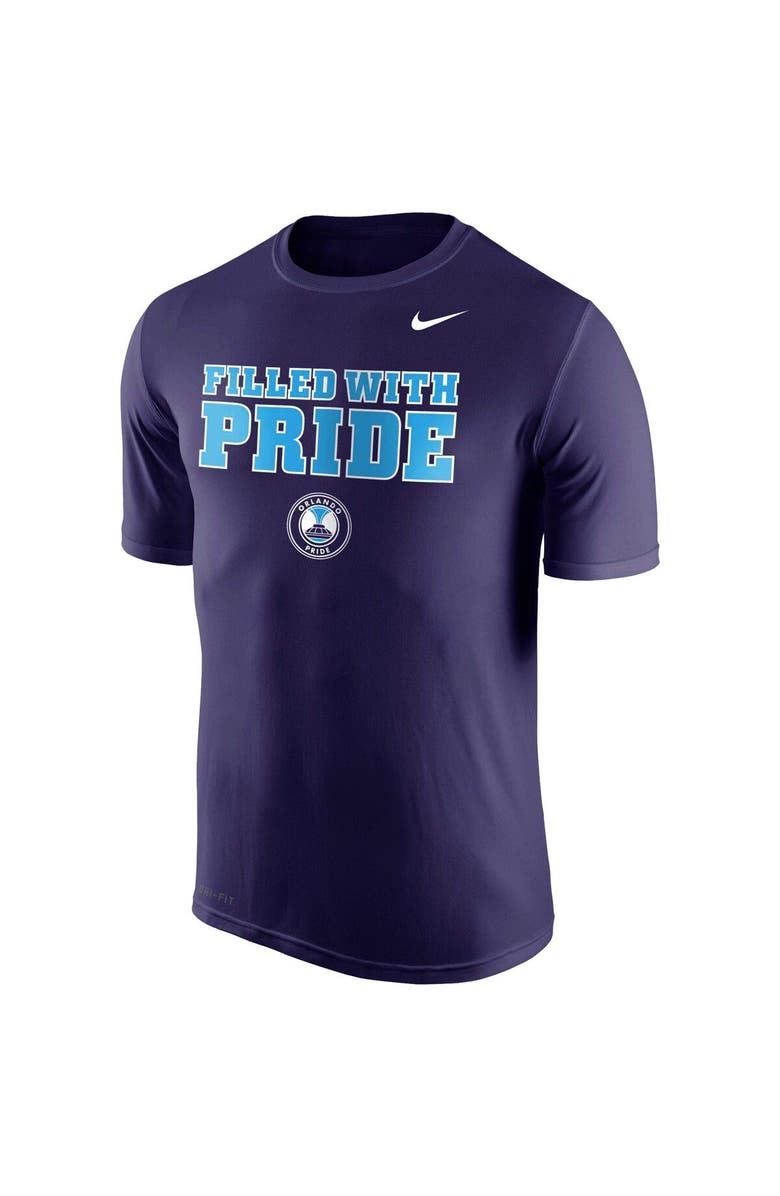 Nike Men's Nike Purple Orlando Pride Legends Pride Performance T-Shirt, Alternate, color, 