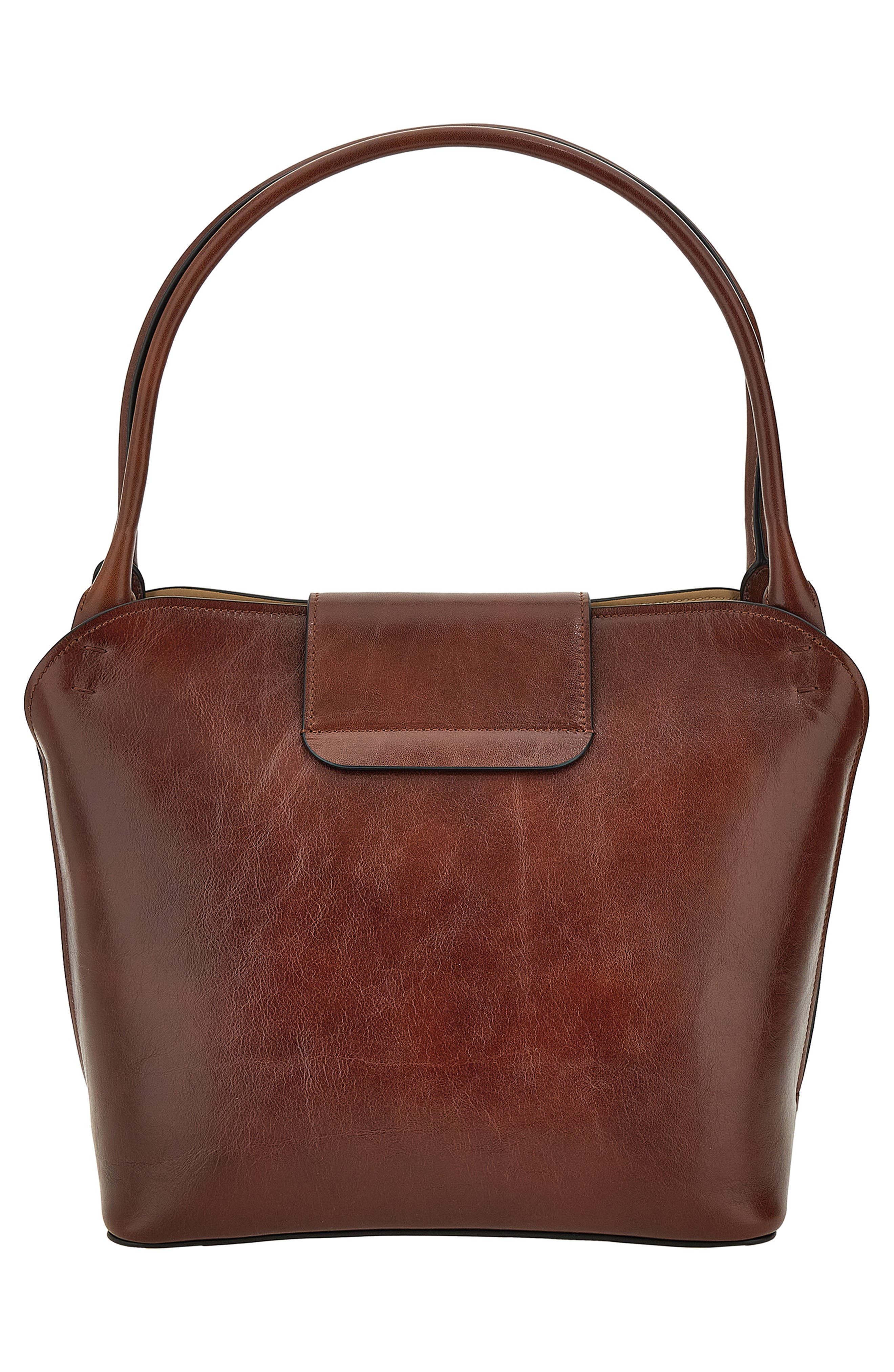 Medium Vivian Leather Shoulder Bag, Alternate, color, MOKA-GOLD 82