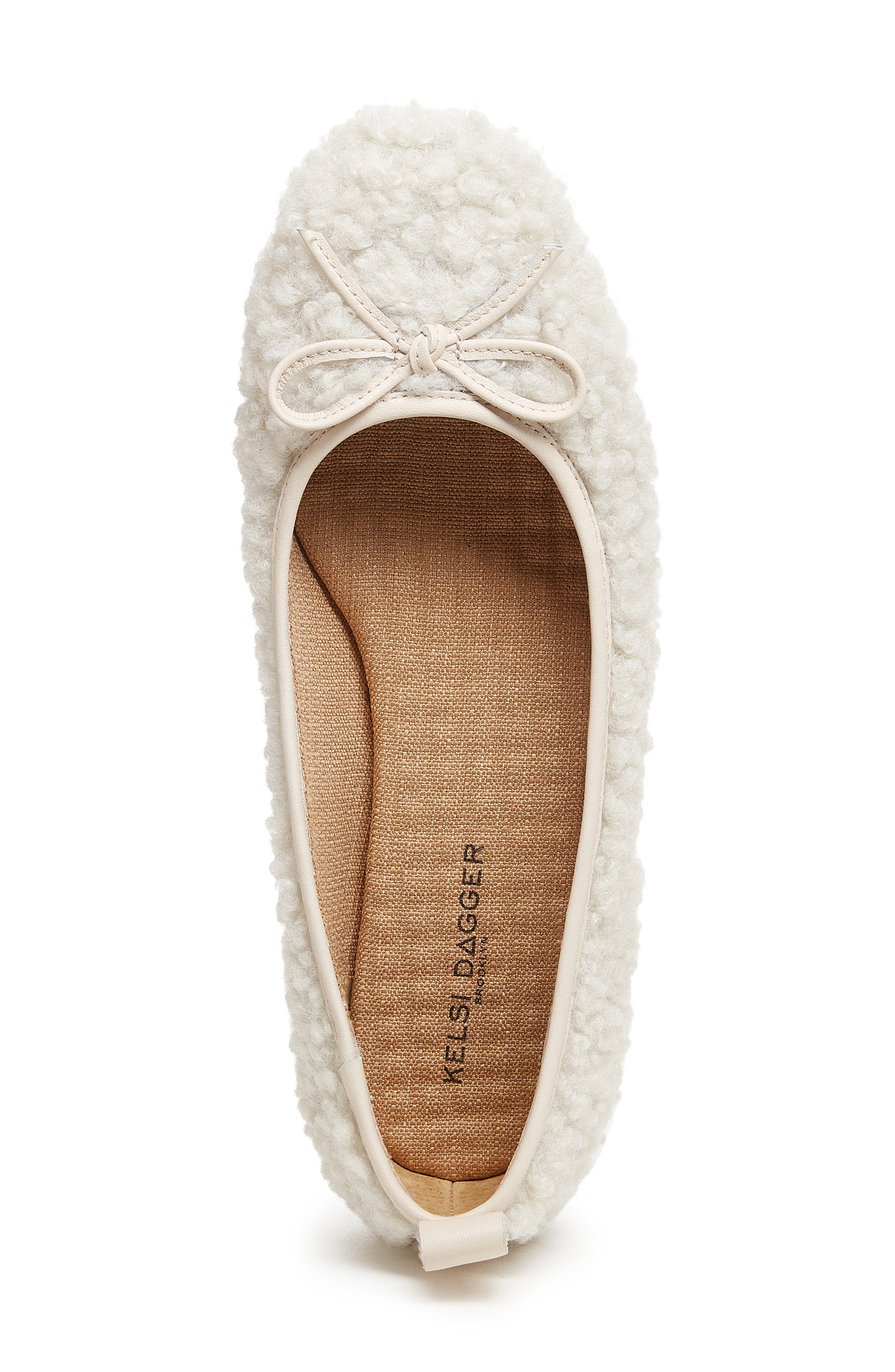 Frankie Square Toe Ballet Flat, Alternate, color, NATURAL