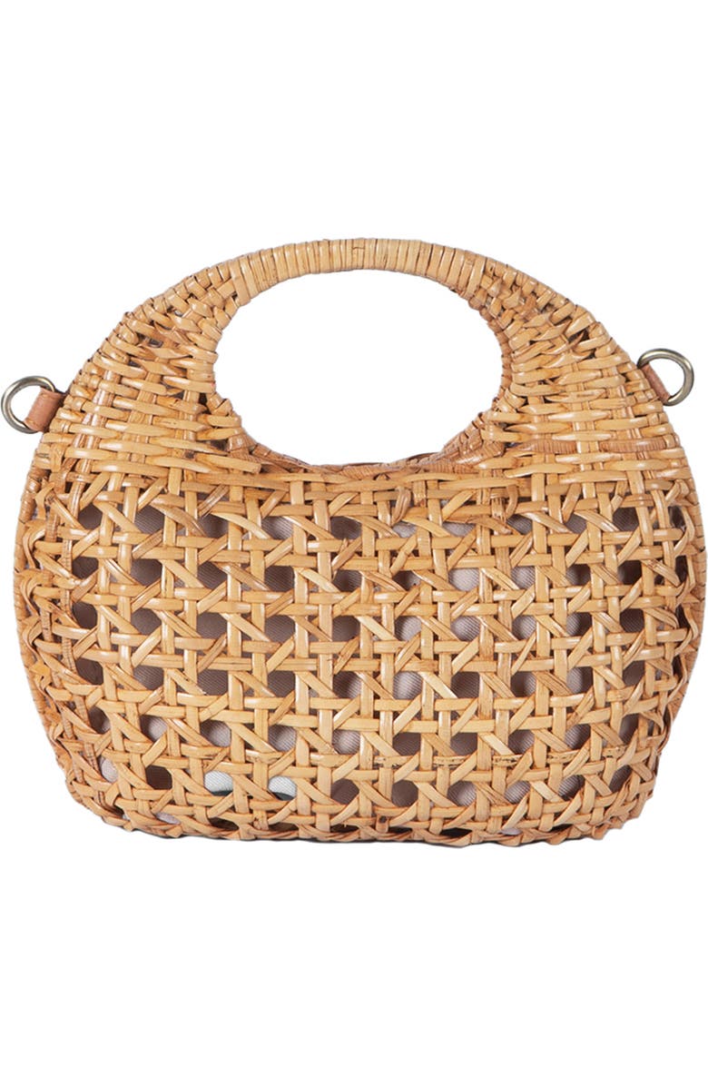 Jelavu Aidan Rattan Convertible Crossbody Bag, Alternate, color, Natural