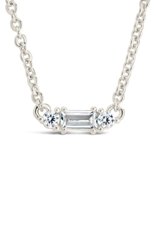 Sterling Forever Amara Cubic Zirconia Pendant Necklace