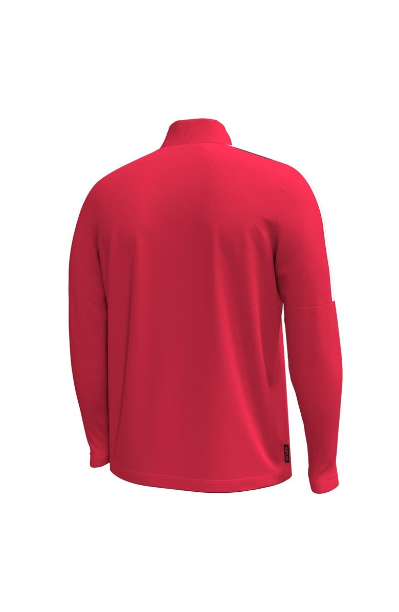 Under Armour Men's Under Armour Red Maryland Terrapins Playoff Performance Quarter-Zip Jacket, Alternate, color, Red